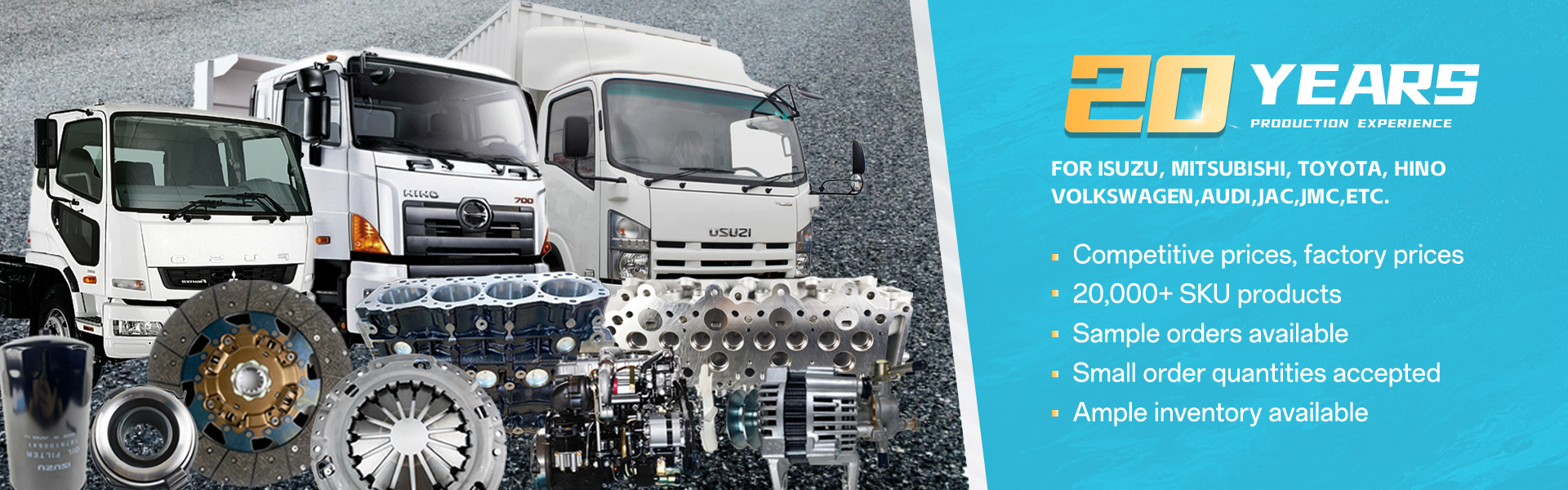 qualidade Peças para automóveis Isuzu fábrica